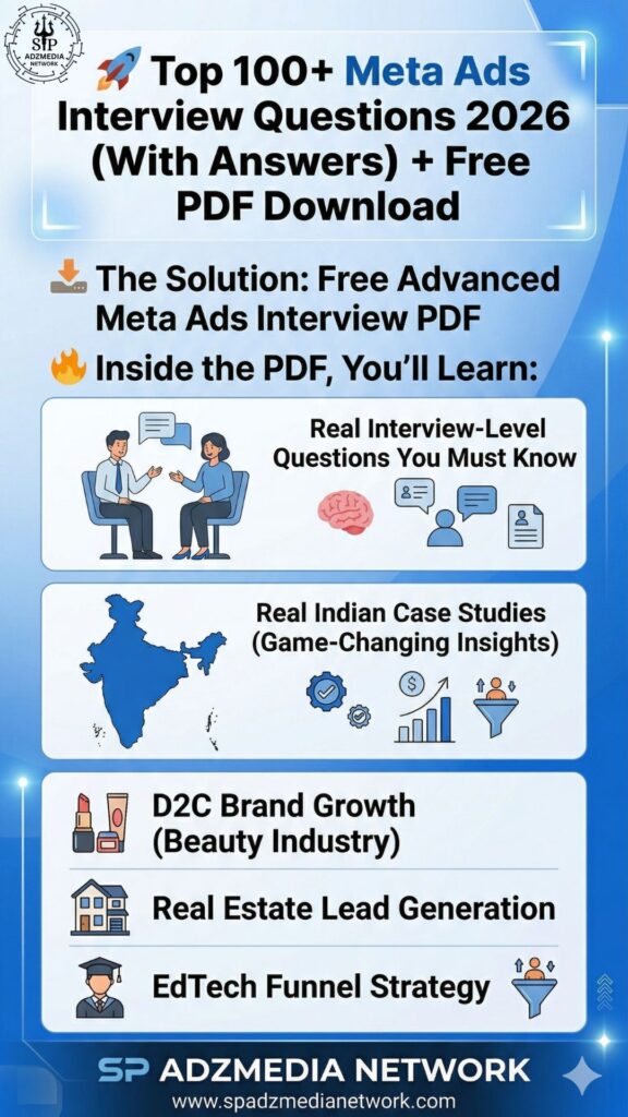 meta ads interview questions pdf